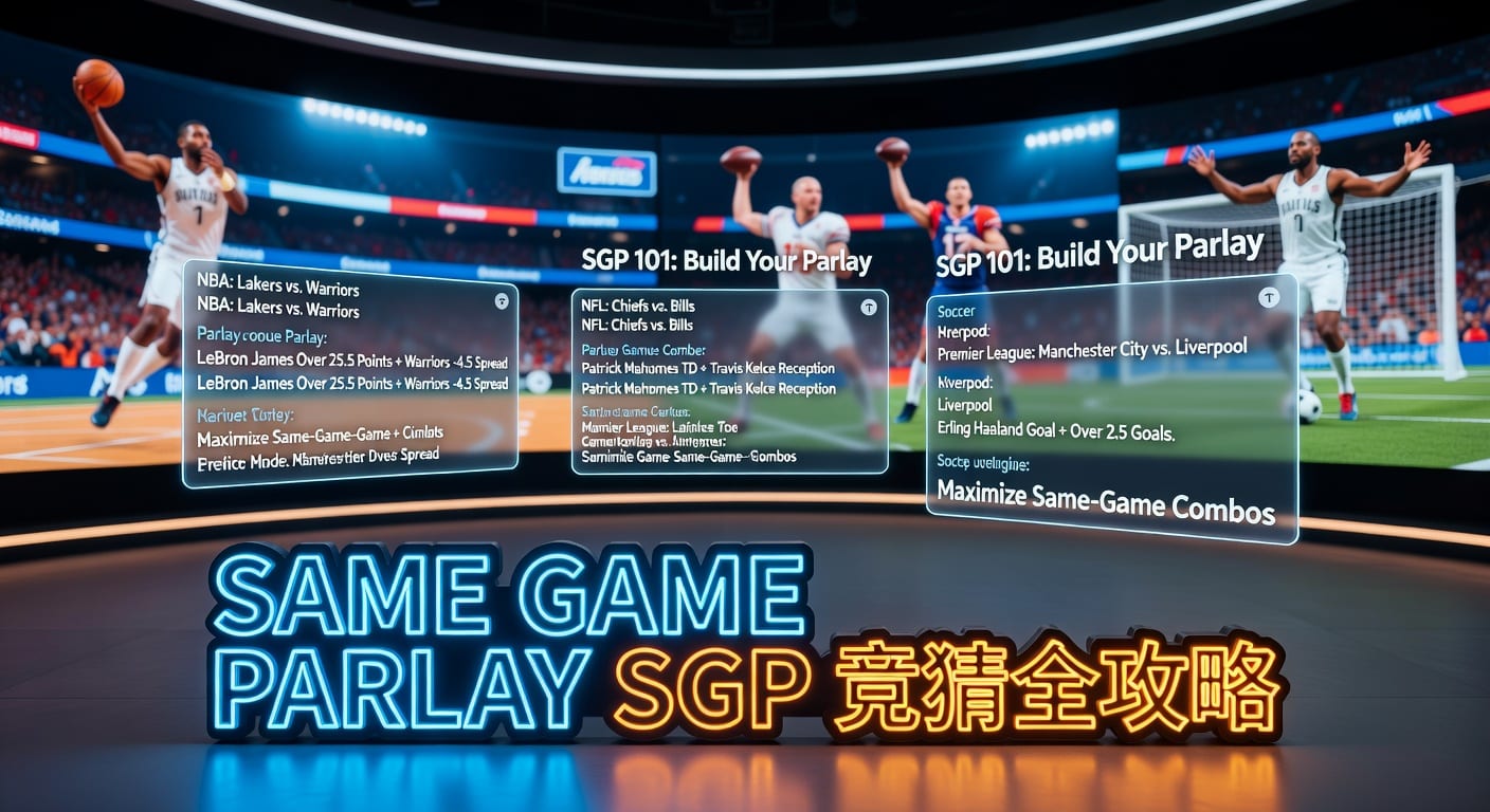 Same Game Parlay (SGP) 深度解析：如何玩转多重投注的魅力
