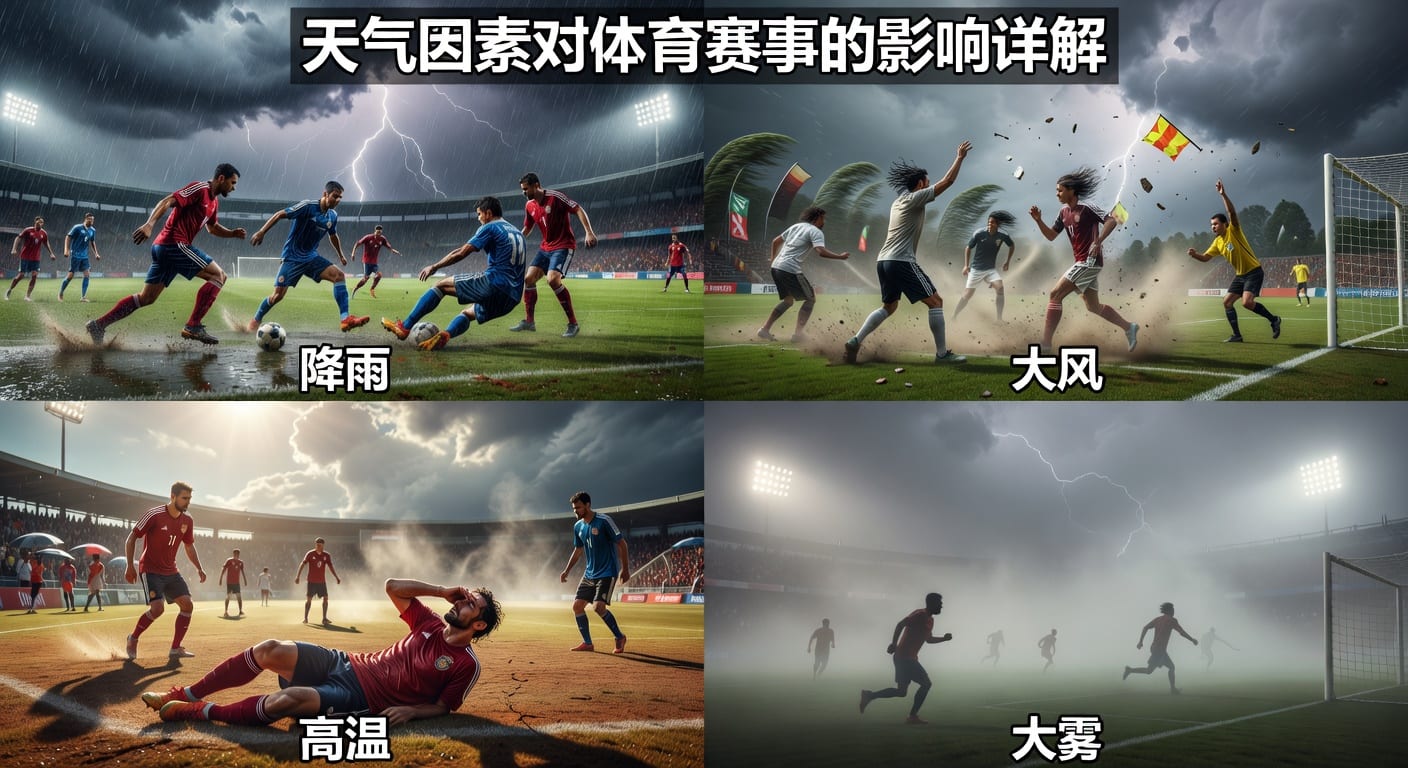 2026年世界杯投注：天气因素如何影响比赛与盘口分析
