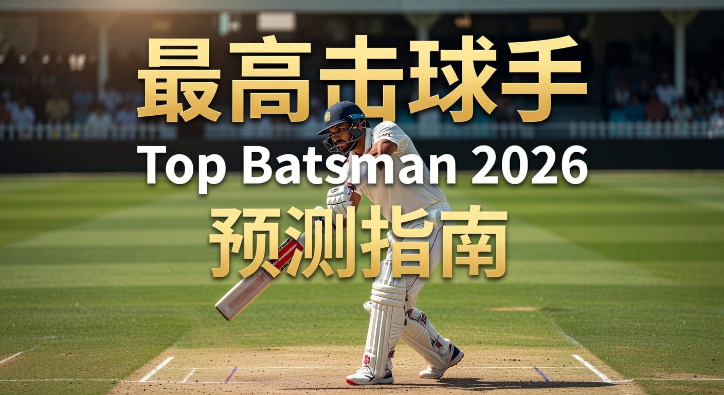 2026年世界杯投注：深度揭秘最高击球手 Top Batsman 制胜之道