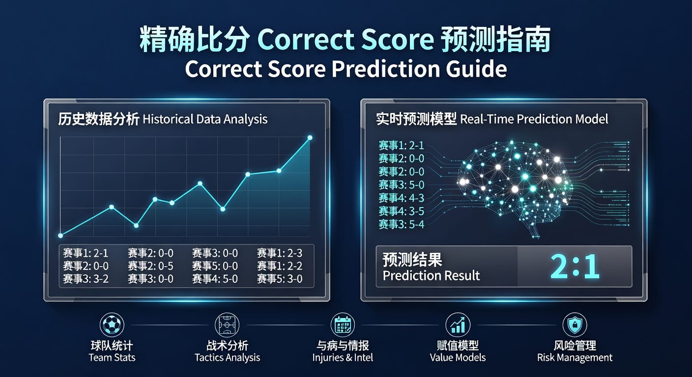 精确比分 correct score 解析：投注技巧与判断框架